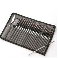 Без бренда «Коробка 50 шт.: Набор кистей для рисования в чехле, премиум набор (23 нейлоновых кисти, 1 мастихин)» во Владимире в интернет-магазине Без бренда «Коробка 50 шт.: Набор кистей для рисования в чехле, премиум набор (23 нейлоновых кисти, 1 мастихин)» во Владимире