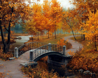 Без бренда «Осенний парк с мостом» во Владимире 