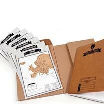 Без бренда «Скретч-карта мира стирающаяся. Карта путешествий» во Владимире 