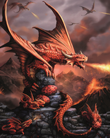 Без бренда «Коробка 20 шт: Дракон на скале» во Владимире 