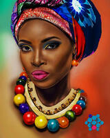 Без бренда «Портрет яркой женщины» во Владимире  в интернет-магазине  Без бренда «Портрет яркой женщины» во Владимире