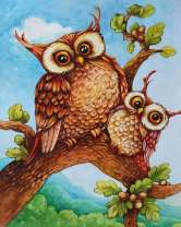 Без бренда «Совёнок с совой на ветке» во Владимире 