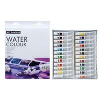 Без бренда «Коробка 24 шт.: Краски акварель «Две картинки» в тюбиках 24 шт. по 12 мл» во Владимире 