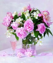 Без бренда «Нежный букетик с розами и настойка» во Владимире 