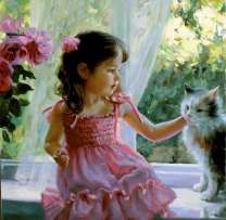 Без бренда «Девочка с кошкой на подоконнике» во Владимире 