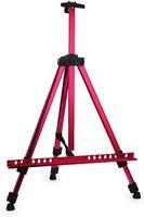 Без бренда «Коробка 25 шт.: Металлический мольберт тренога в чехле, телескопический, красный» во Владимире 