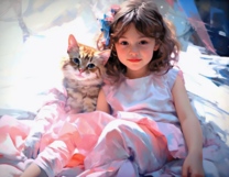 Без бренда «Девочка и пушистая кошечка» во Владимире 