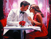 Без бренда «Пара на свидании в ресторане» во Владимире 