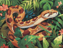 Без бренда «Маисовый полоз в зеленой листве» во Владимире 