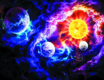 Без бренда «Солнце и планеты среди туч» во Владимире 