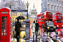 Дождливый Лондонский день